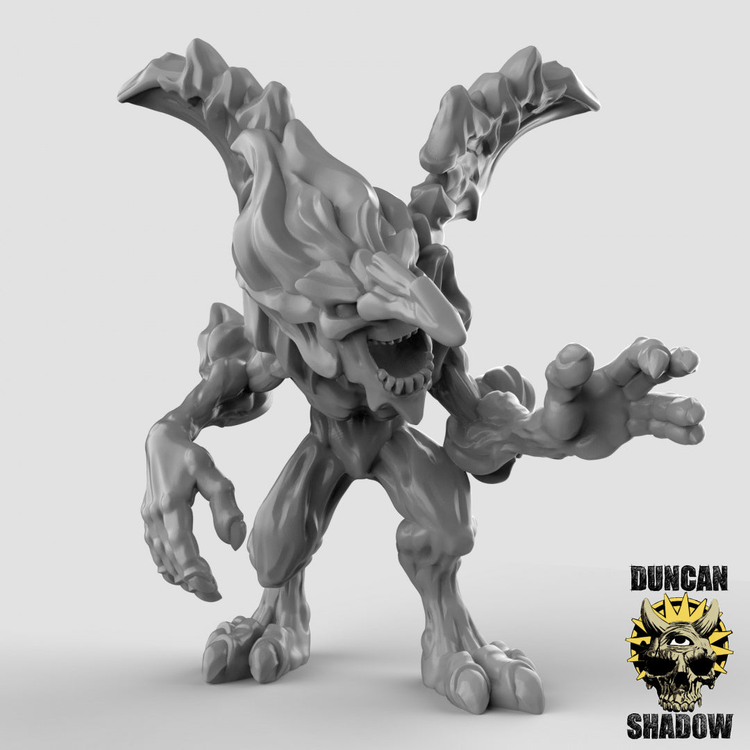 Fire Mephit's Resin 3D Models for Dungeons & Dragons & Board RPGs