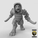 Cat Folk Bandits Resin Models for Dungeons & Dragons & Board RPGs