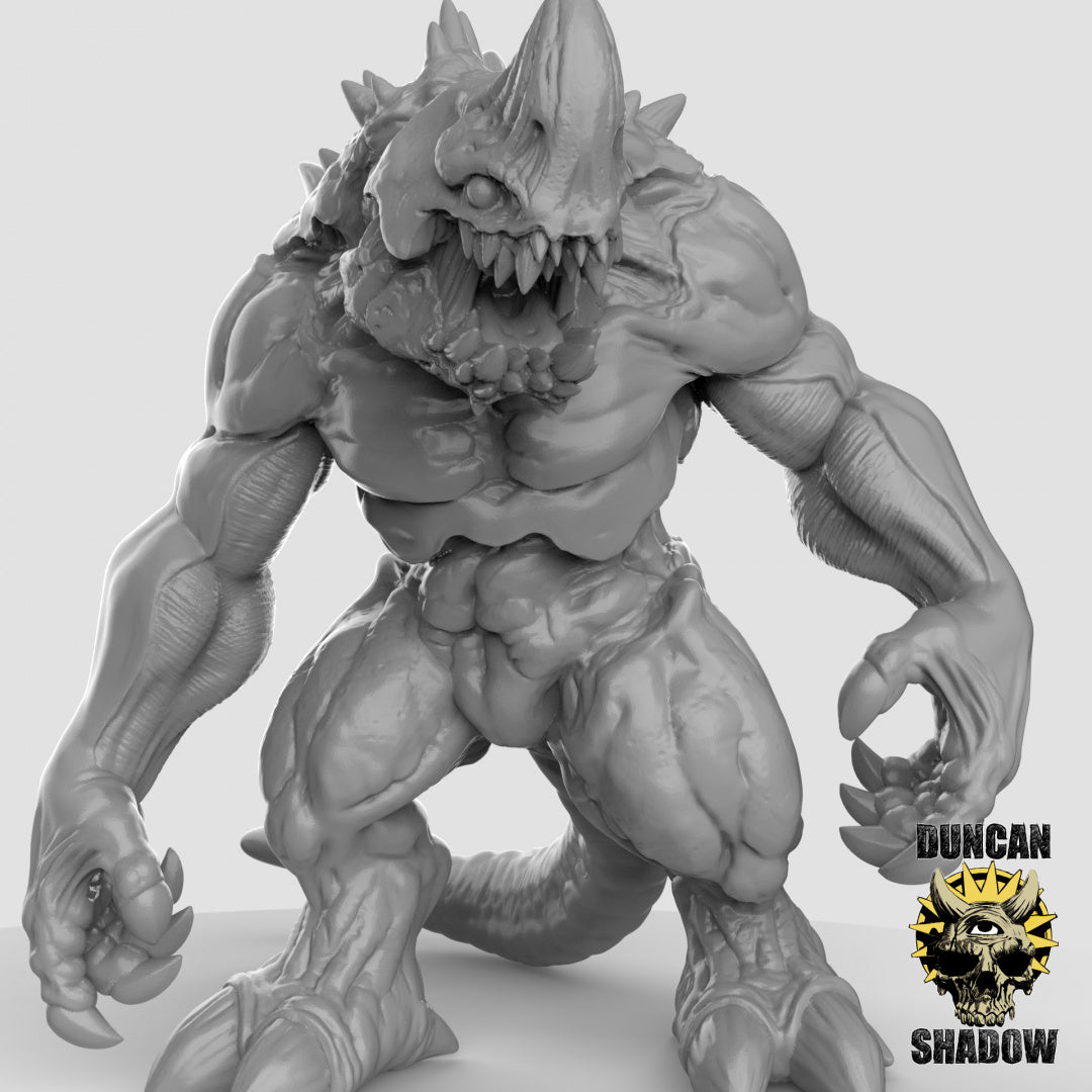 Kaiju Resin Miniature for DnD | Tabletop Gaming