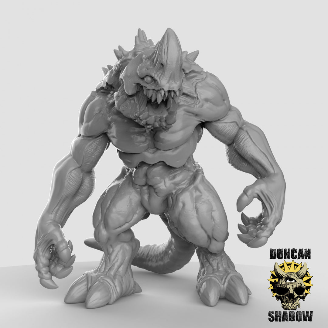 Kaiju Resin Miniature for DnD | Tabletop Gaming