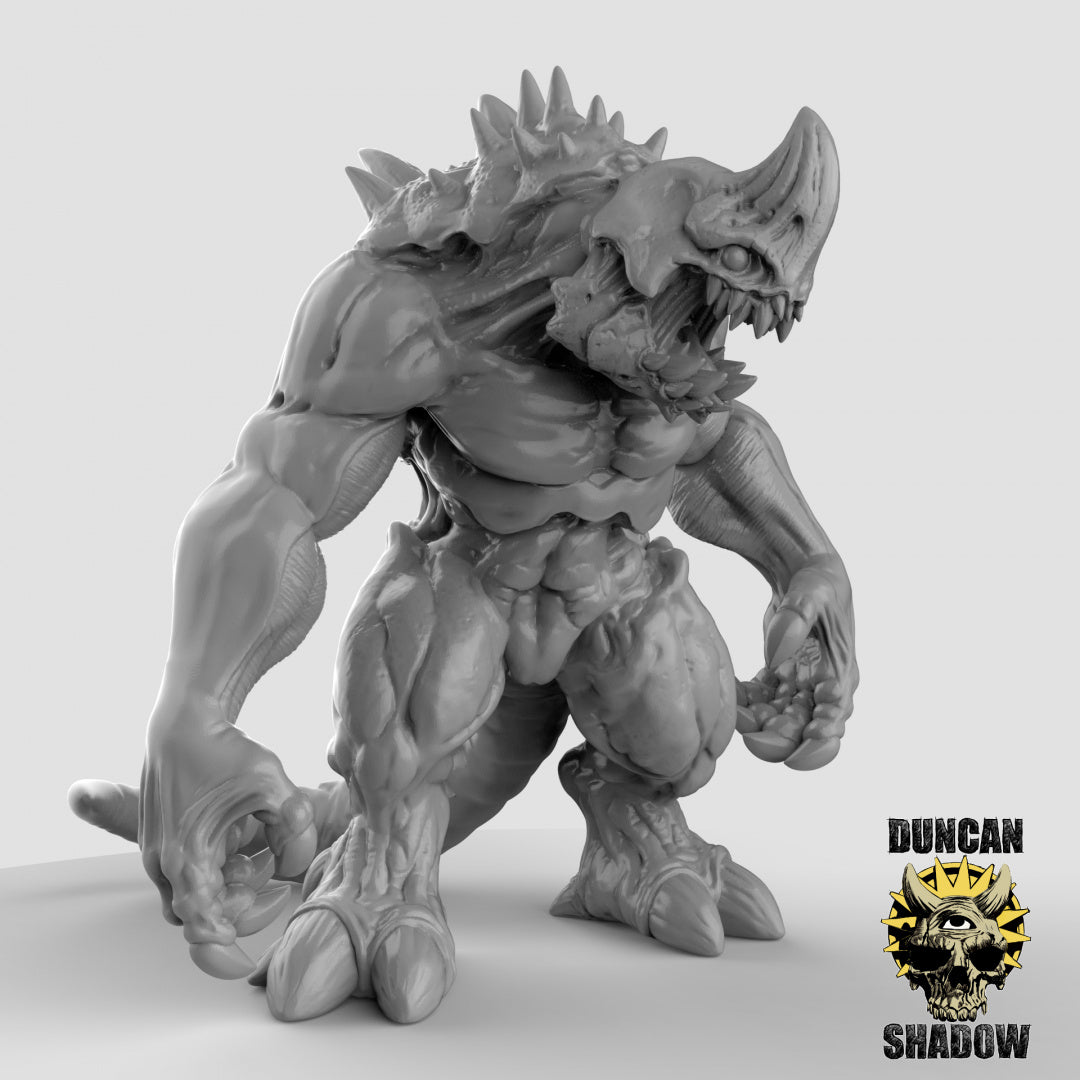 Kaiju Resin Miniature for DnD | Tabletop Gaming