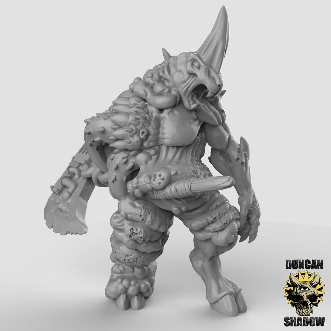 Plague Demon Resin 3D Models for Dungeons & Dragons & Board RPGs