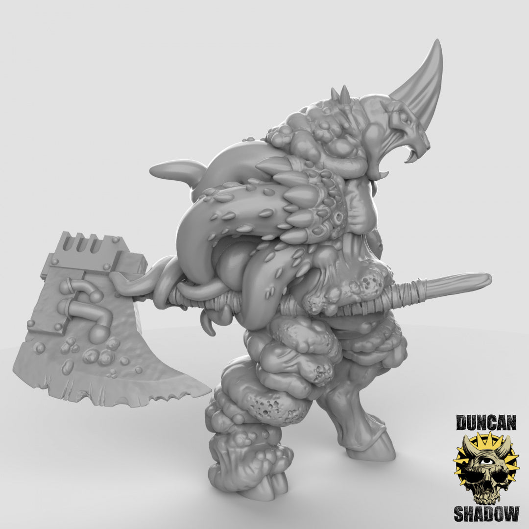 Plague Demon Resin 3D Models for Dungeons & Dragons & Board RPGs