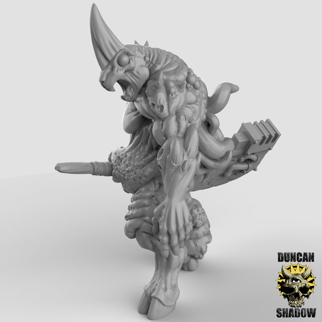 Plague Demon Resin 3D Models for Dungeons & Dragons & Board RPGs
