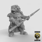 Lion Knights Resin Models for Dungeons & Dragons & Board RPGs
