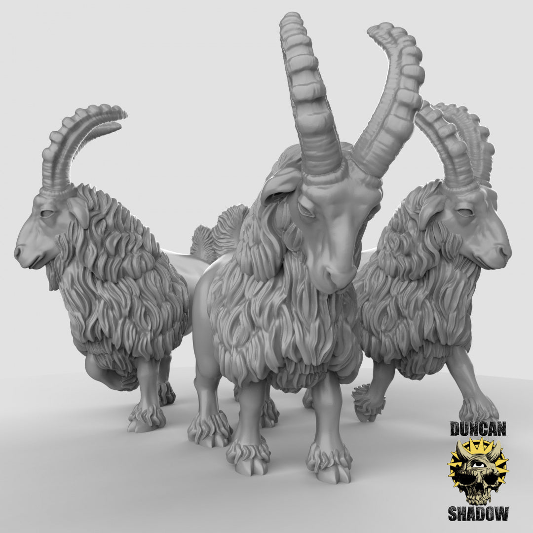 Goats Resin Models for Dungeons & Dragons & Board RPGs