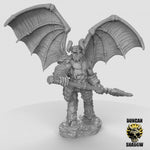 Balor with Axe Resin Miniature for DnD | Tabletop Gaming
