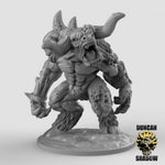 Mutant Minotaur Resin 3D Models for Dungeons & Dragons & Board RPGs
