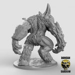 Mutant Minotaur Resin 3D Models for Dungeons & Dragons & Board RPGs