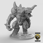Mutant Minotaur Resin 3D Models for Dungeons & Dragons & Board RPGs