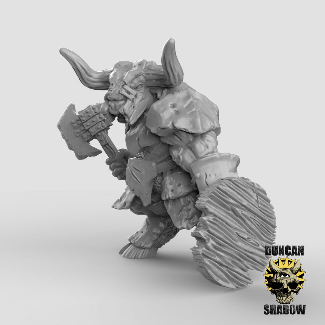 Minotaur Doom Bull Resin 3D Models for Dungeons & Dragons & Board RPGs