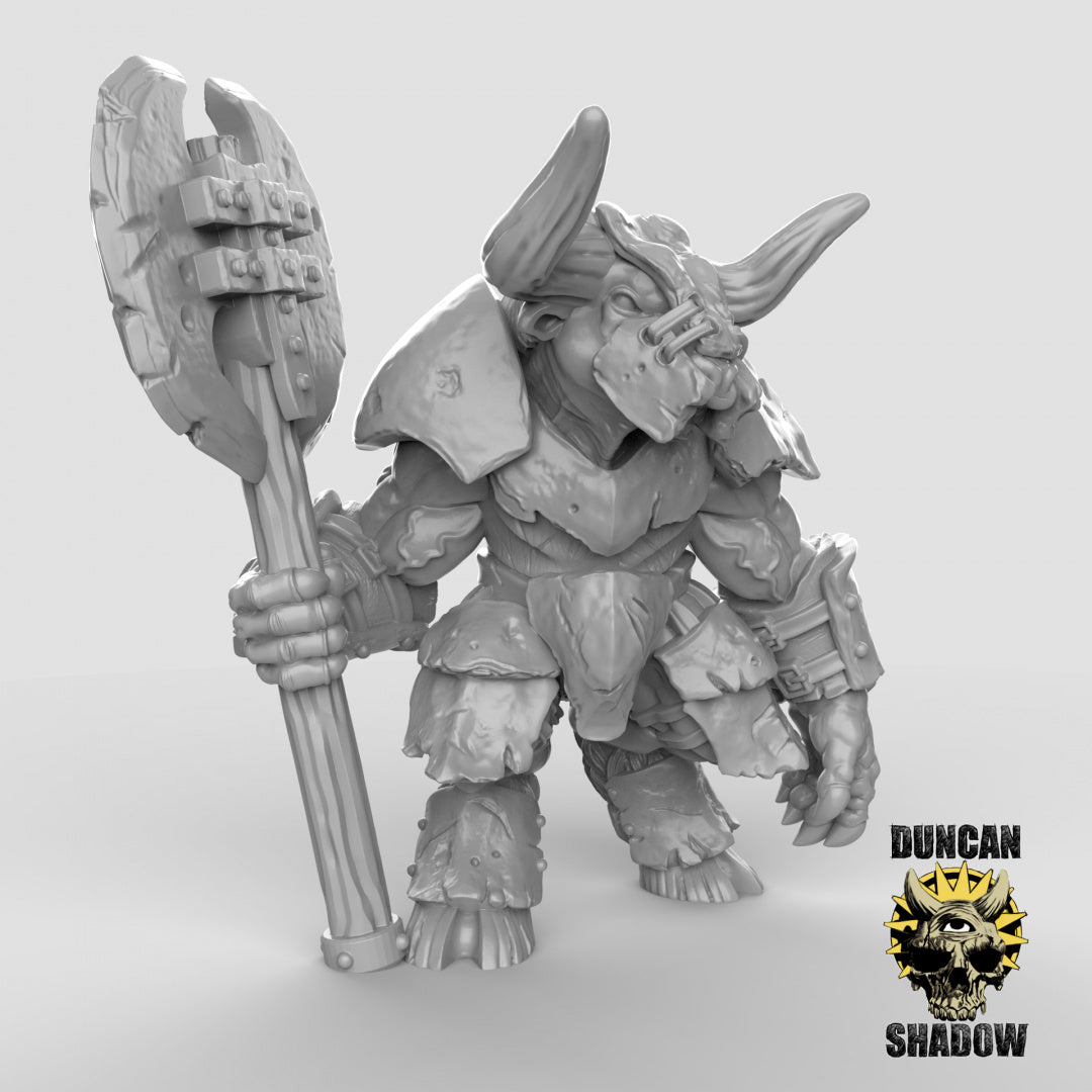 Minotaur Doom Bull Resin 3D Models for Dungeons & Dragons & Board RPGs