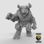 Minotaur NPC's x 3 | Resin Models for Dungeons & Dragons | Board RPGs