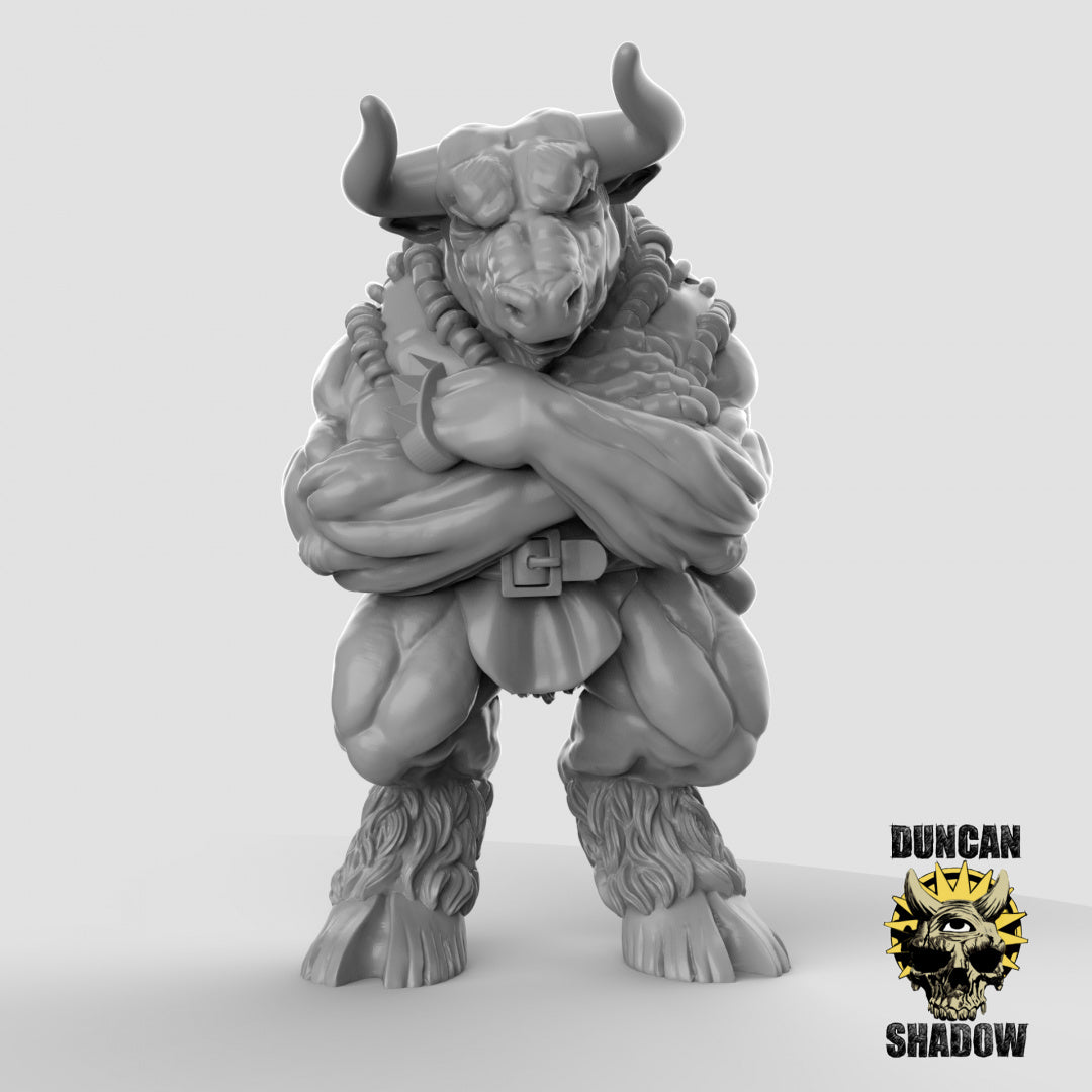 Minotaur NPC's x 3 | Resin Models for Dungeons & Dragons | Board RPGs