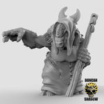Minotaur Shaman Resin 3D Models for Dungeons & Dragons & Board RPGs