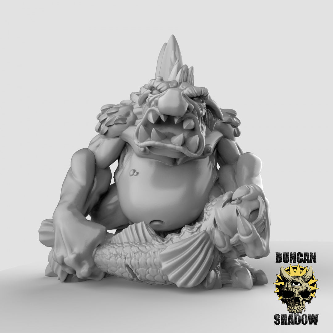 Marsh Trolls Resin 3D Models for Dungeons & Dragons & Board RPGs