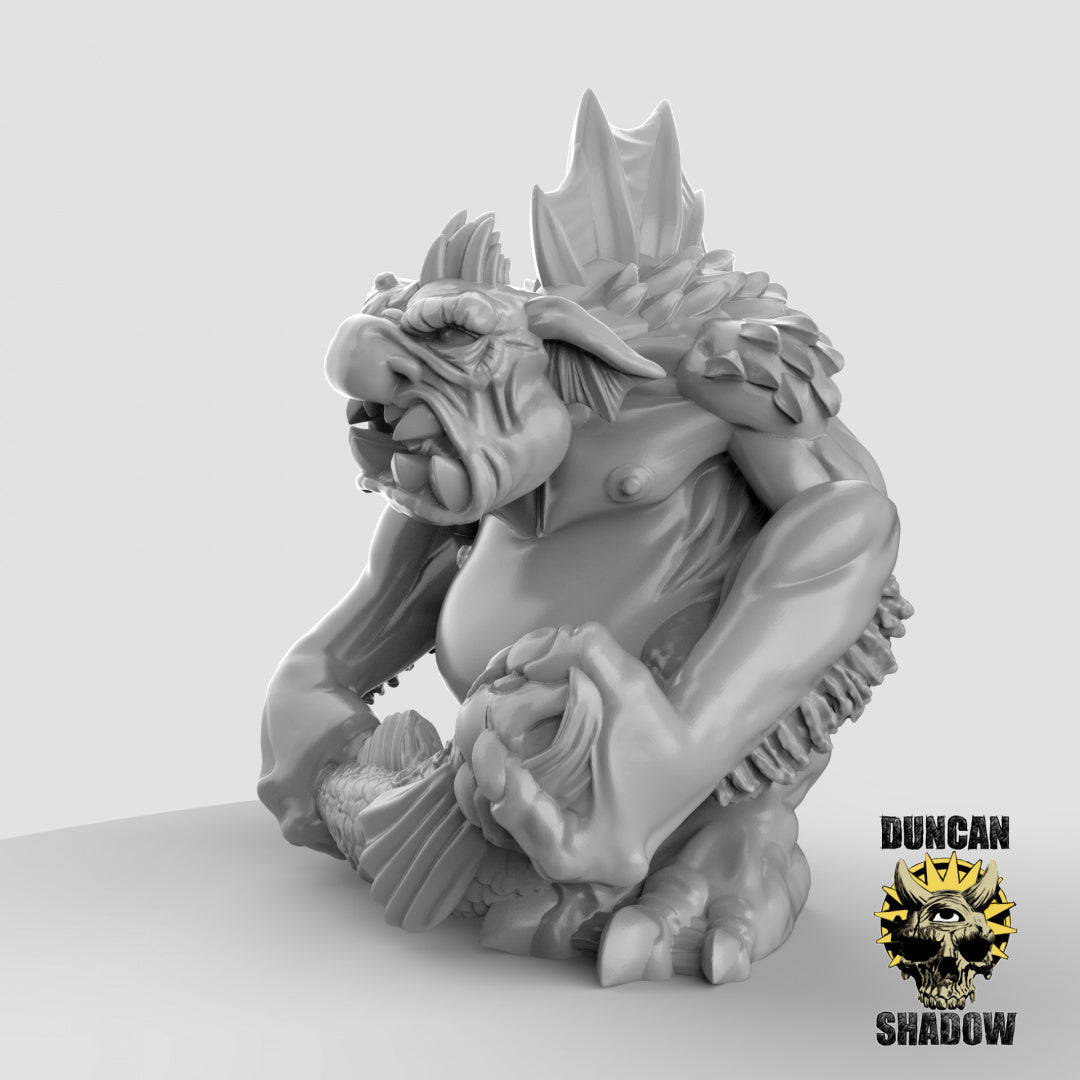 Marsh Trolls Resin 3D Models for Dungeons & Dragons & Board RPGs