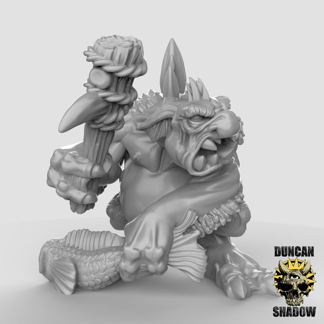 Marsh Trolls Resin 3D Models for Dungeons & Dragons & Board RPGs