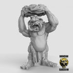 Stone Trolls Resin Miniature for DnD | Tabletop Gaming