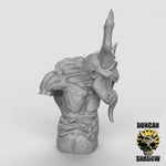 Plague Demon Bust Resin 3D Models for Dungeons & Dragons & Board RPGs