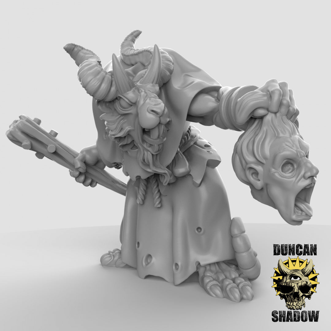 Rat Folk Shamans Resin Miniature for DnD | Tabletop Gaming