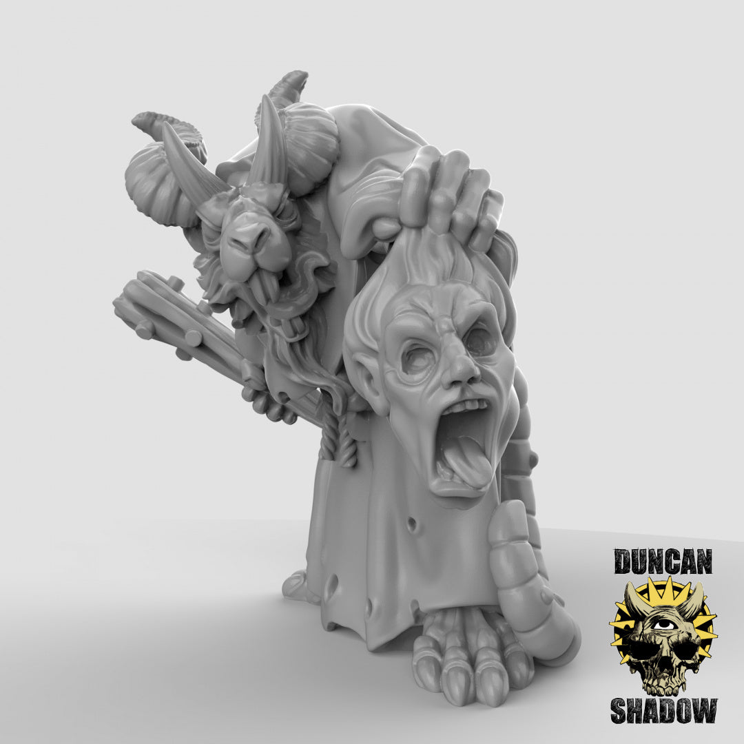 Rat Folk Shamans Resin Miniature for DnD | Tabletop Gaming