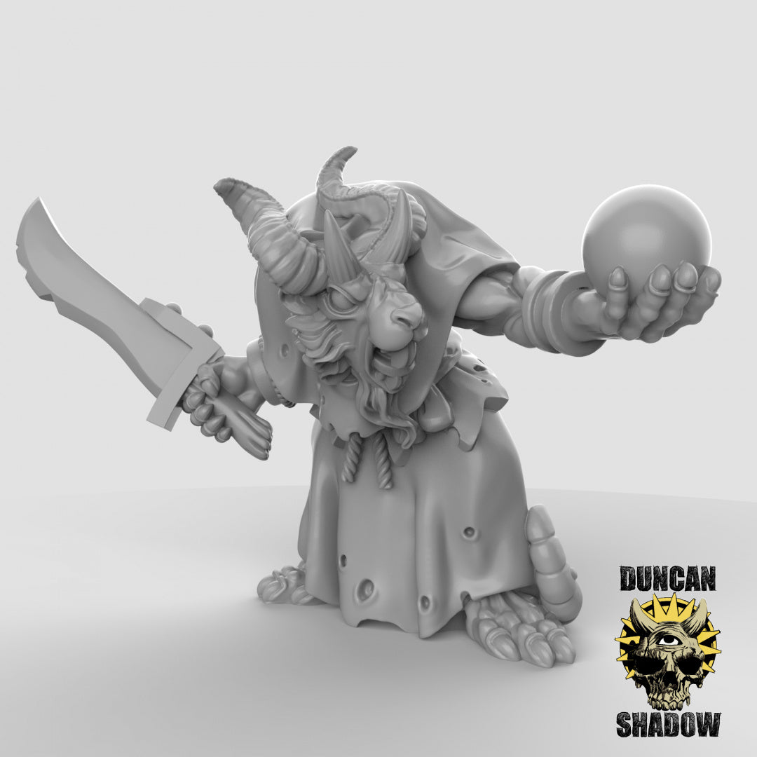 Rat Folk Shamans Resin Miniature for DnD | Tabletop Gaming