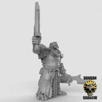 Rat Folk Leaders Resin Miniature for DnD | Tabletop Gaming