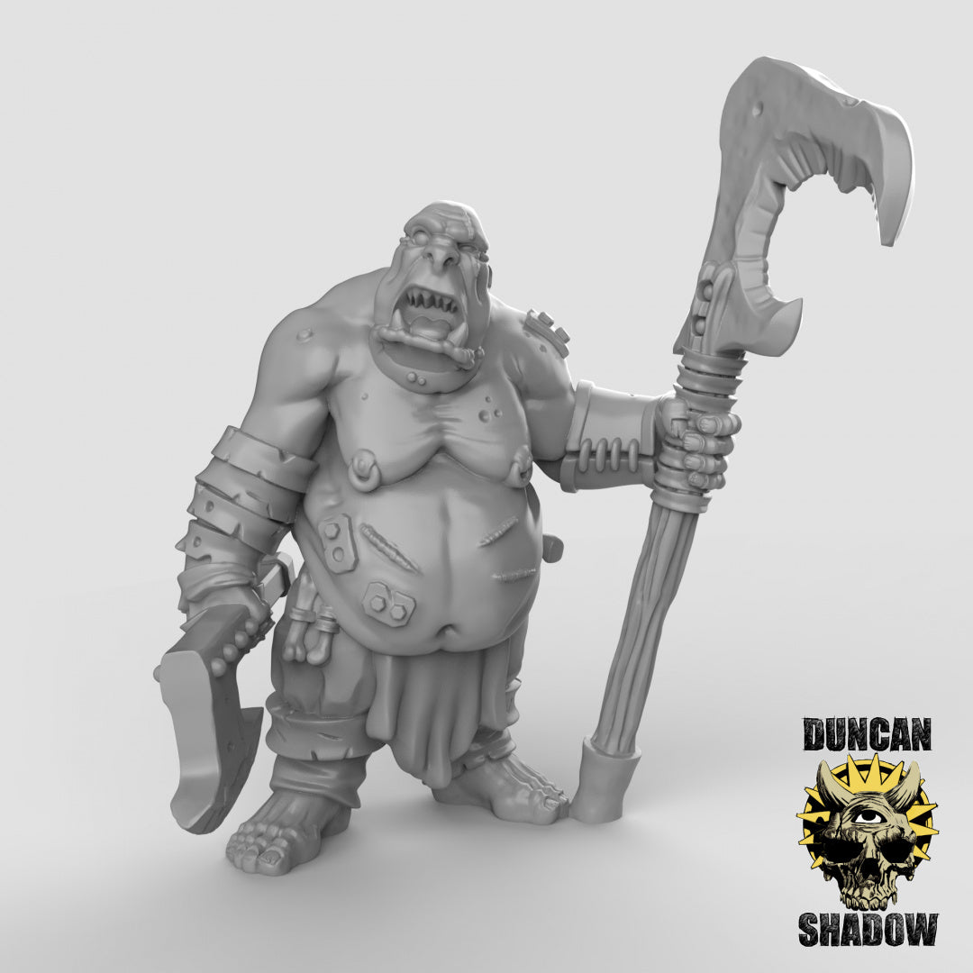 Ogre Butchers Resin 3D Models for Dungeons & Dragons & Board RPGs