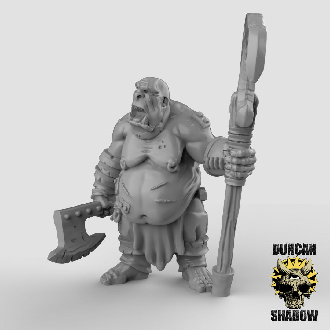 Ogre Butchers Resin 3D Models for Dungeons & Dragons & Board RPGs