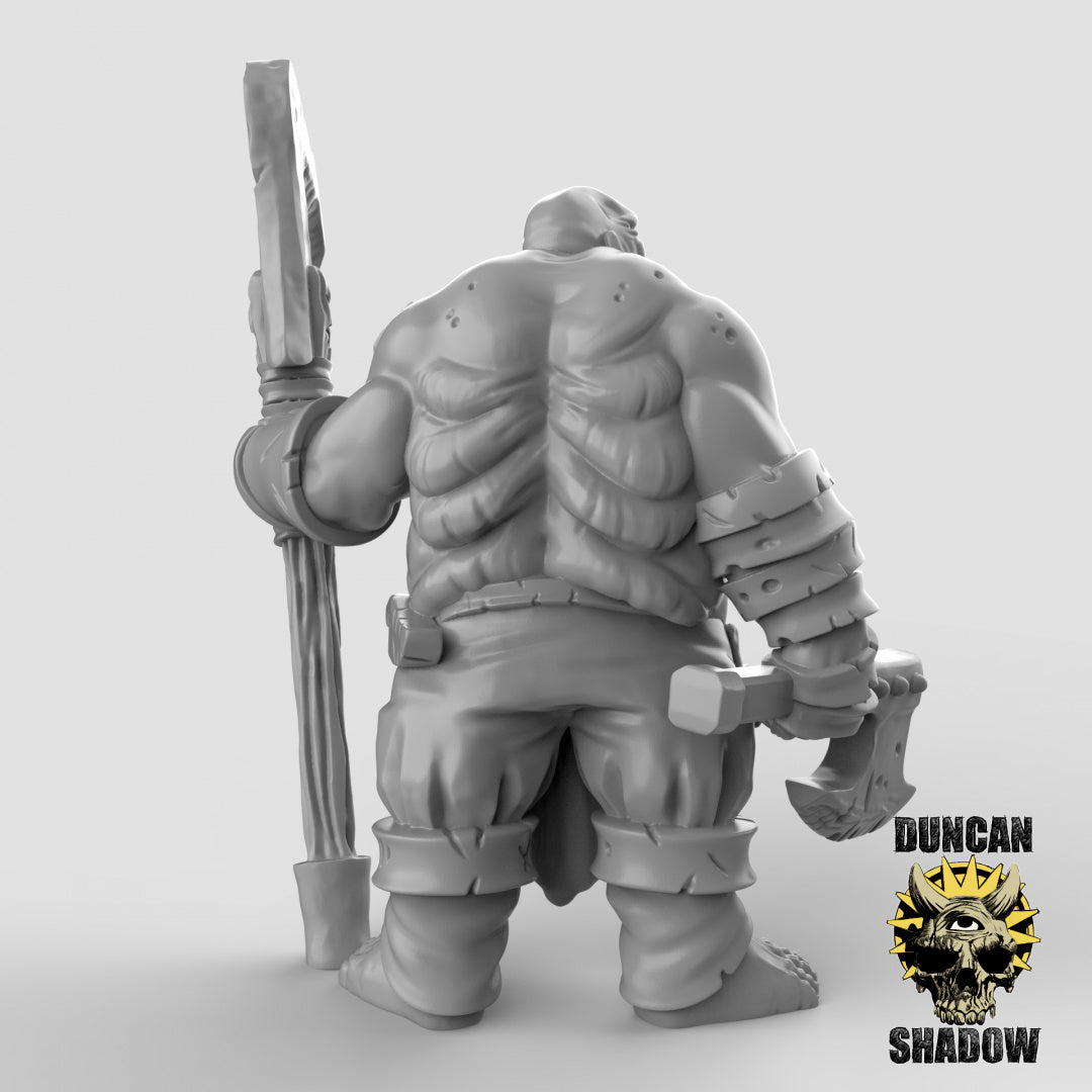 Ogre Butchers Resin 3D Models for Dungeons & Dragons & Board RPGs
