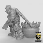 Ogre Butchers Resin 3D Models for Dungeons & Dragons & Board RPGs