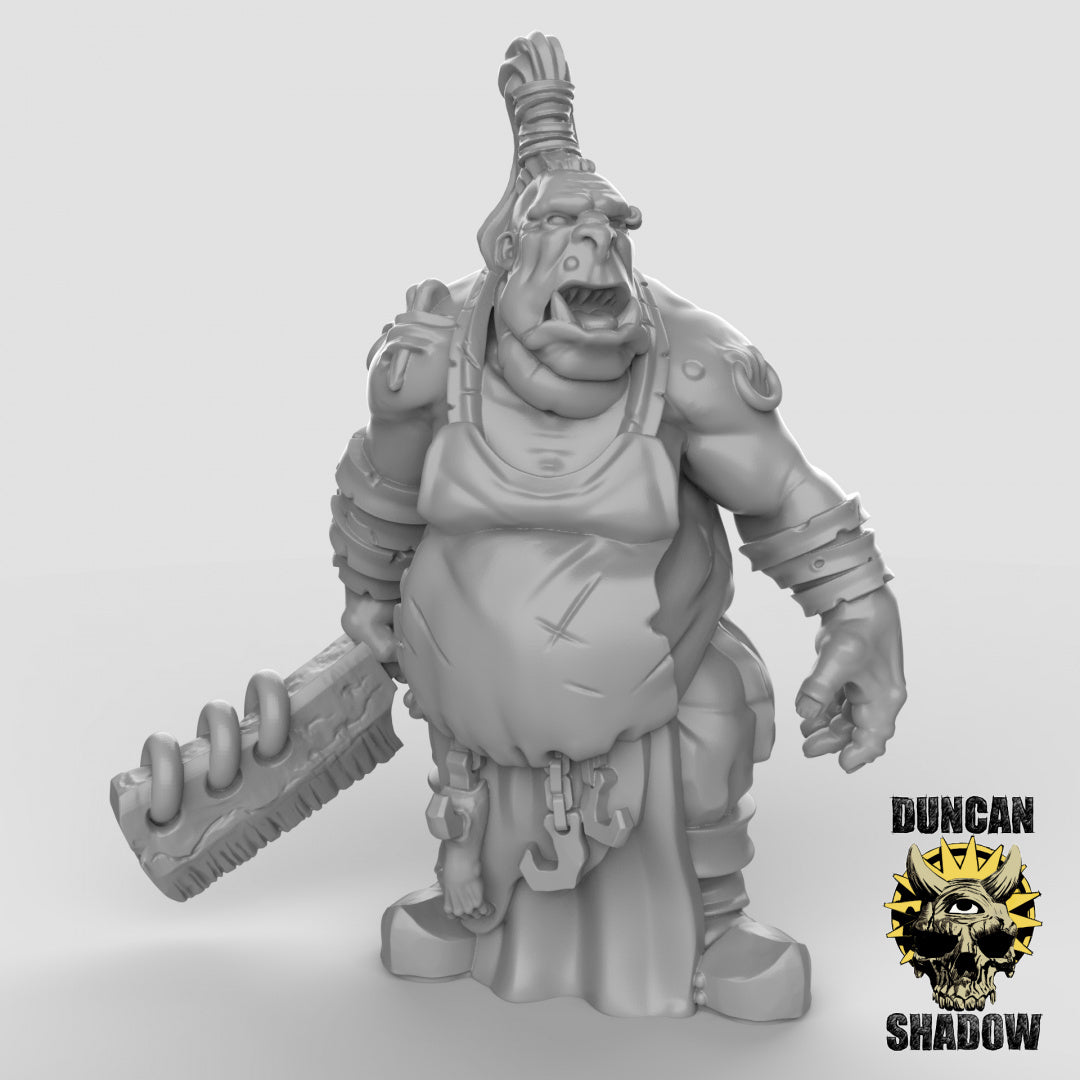 Ogre Butchers Resin 3D Models for Dungeons & Dragons & Board RPGs