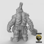 Ogre Butchers Resin 3D Models for Dungeons & Dragons & Board RPGs