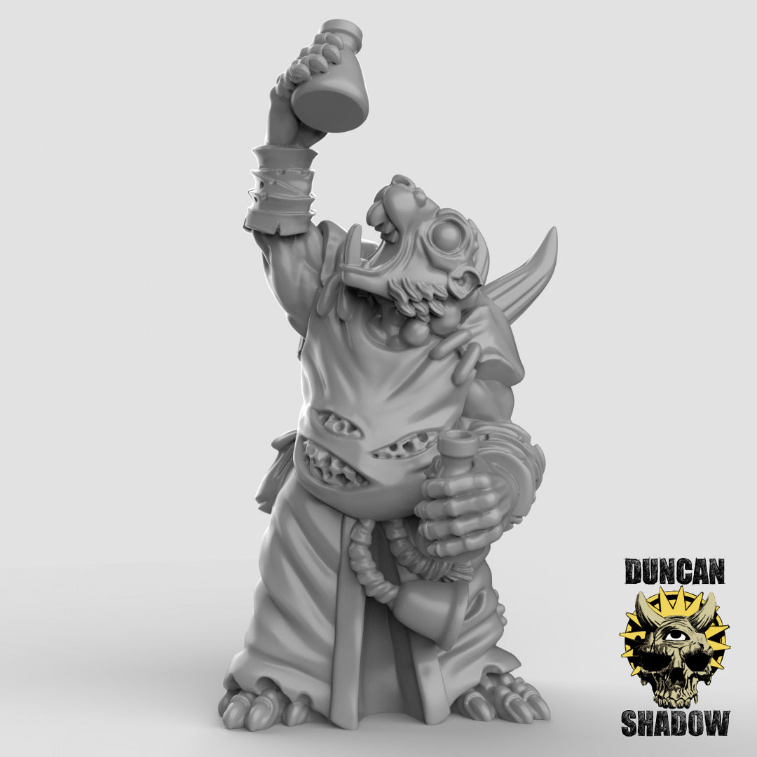 Plague Priests Resin 3D Models for Dungeons & Dragons & Board RPGs