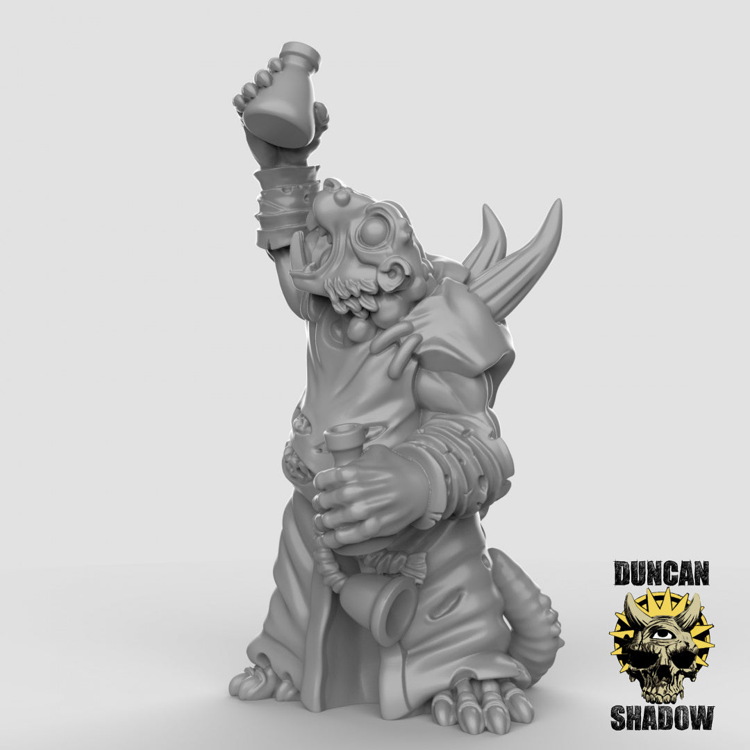 Plague Priests Resin 3D Models for Dungeons & Dragons & Board RPGs