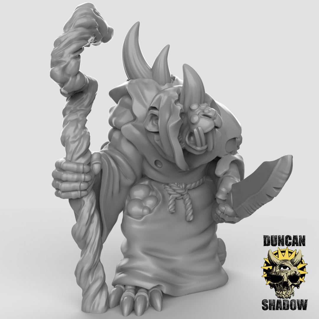 Plague Priests Resin 3D Models for Dungeons & Dragons & Board RPGs