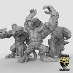 Rat Ogres Resin Miniature for DnD | Tabletop Gaming