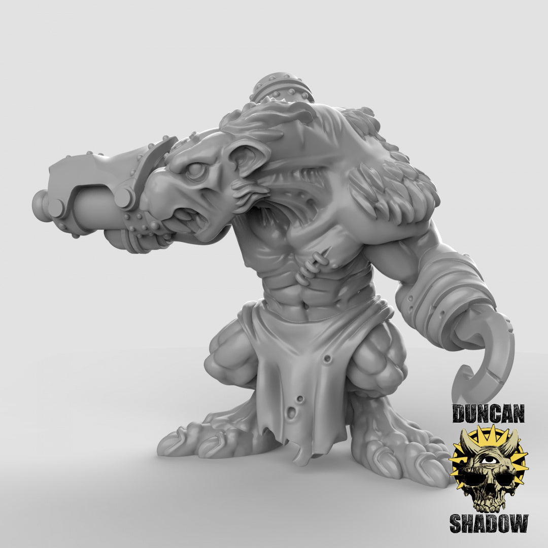Rat Ogres Resin Miniature for DnD | Tabletop Gaming