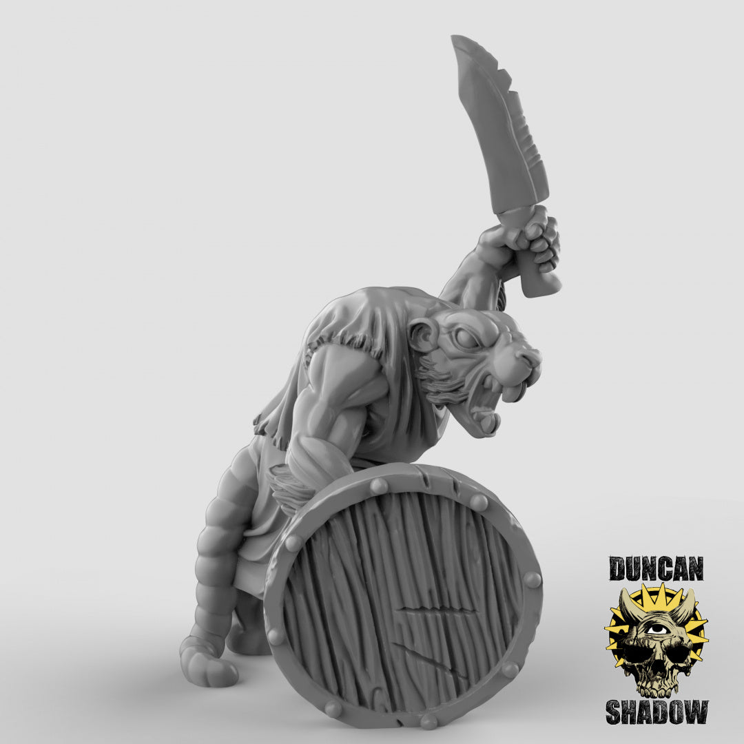 Ratfolk Resin Miniature for DnD | Tabletop Gaming