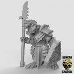 Armoured Ratfolk with Sheilds Resin Miniature for DnD | Tabletop Gaming