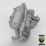 Ratfolk Chaingun Resin Miniature for DnD | Tabletop Gaming