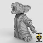 Zombie Mousle Cultists Resin Models for Dungeons & Dragons & Board RPGs