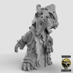 Zombie Mousle Cultists Resin Models for Dungeons & Dragons & Board RPGs