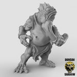 Koa Toa Fish Folk with Bows Resin Models for Dungeons & Dragons & Board RPGs