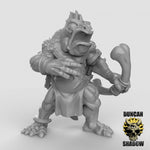 Koa Toa Fish Folk with Bows Resin Models for Dungeons & Dragons & Board RPGs