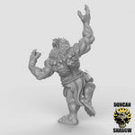 Koa Toa Fish Folk Unarmed Resin Models for Dungeons & Dragons & Board RPGs