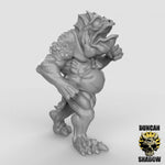 Koa Toa Fish Folk Unarmed Resin Models for Dungeons & Dragons & Board RPGs