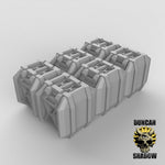 Sci Fi Batterys and Crates TerrainResin Models for Dungeons & Dragons & Board RPGs