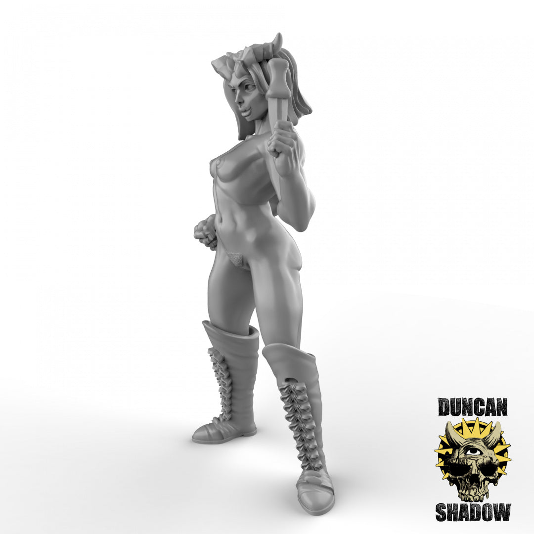 NSFW Tiefling's Resin 3D Models for Dungeons & Dragons & Board RPGs